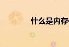 什么是内存位宽？看看这个
