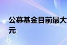 公募基金目前最大可买入A股资金超6000亿元