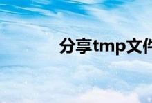 分享tmp文件转换格式的方法