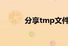 分享tmp文件转换excel的方法