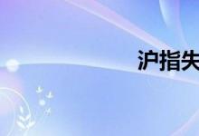 沪指失守3000点