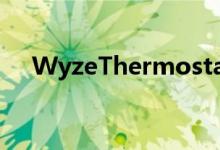 WyzeThermostat的预购正好赶上冬天