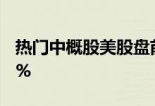 热门中概股美股盘前多数下跌，爱奇艺跌超6%