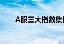 A股三大指数集体收跌，周期股大跌