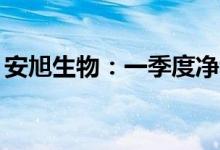 安旭生物：一季度净利润同比增长3147.87%