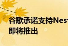 谷歌承诺支持NestSecure更多NestDetect即将推出