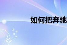 如何把奔驰S级车变成F1车