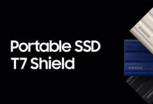 三星推出高达2TB的便携式T7 Shield防水防震SSD