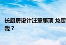 长厨房设计注意事项 龙厨房的装修设计技巧有哪些？谁能教我？