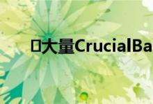 ​大量CrucialBallistixRAM现已发售