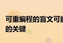 可重编程的盲文可能是视障人士电子书阅读器的关键