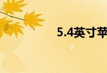 5.4英寸苹果手机有多大