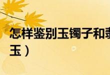 怎样鉴别玉镯子和翡翠（怎么鉴别是翡翠还是玉）