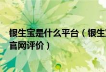 银生宝是什么平台（银生宝官网_银生宝官网怎么样_银生宝官网评价）