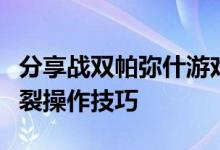 分享战双帕弥什游戏中爆裂玩法有哪些以及爆裂操作技巧