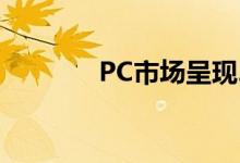 PC市场呈现20年来最快增长