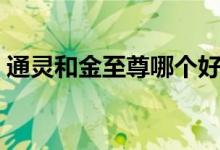 通灵和金至尊哪个好（通灵和金至尊哪个贵）