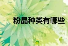 粉晶种类有哪些（粉晶种类图片大全）