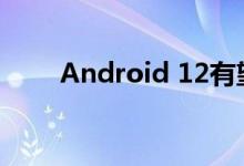Android 12有望引入手机背面手势