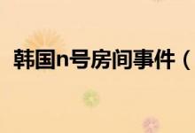 韩国n号房间事件（韩国n号房间事件简介）