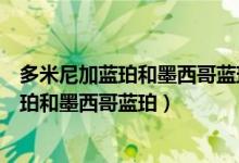多米尼加蓝珀和墨西哥蓝珀有什么不一样（区分多米尼加蓝珀和墨西哥蓝珀）