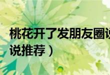 桃花开了发朋友圈说说（桃花开了发朋友圈说说推荐）