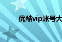 优酷vip账号大全（优酷vip账号）
