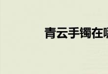 青云手镯在哪爆（青云手镯）