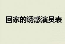 回家的诱惑演员表（回家的诱惑剧情介绍）