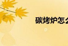 碳烤炉怎么用（碳烤炉）