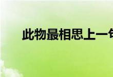 此物最相思上一句（全诗解释及赏析）