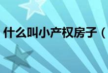 什么叫小产权房子（关于小产权房子的介绍）