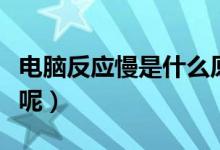 电脑反应慢是什么原因（电脑为什么会反应慢呢）