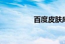 百度皮肤库（百度皮肤）