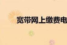 宽带网上缴费电话（宽带网上缴费）