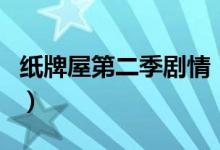 纸牌屋第二季剧情（讲述的是什么故事这部剧）
