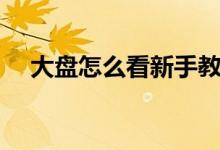 大盘怎么看新手教程视频（大盘怎么看）