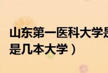 山东第一医科大学是几本（山东第一医科大学是几本大学）
