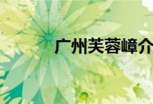 广州芙蓉嶂介绍（芙蓉嶂讲解）