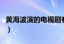 黄海波演的电视剧有什么（这几部你都看过吗）