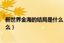 新世界金海的结局是什么（电视剧新世界最好金海结局是什么）