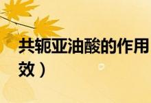 共轭亚油酸的作用（cla共轭亚油酸有什么功效）