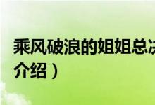 乘风破浪的姐姐总决赛名单（乘风破浪的姐姐介绍）