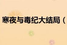 寒夜与毒纪大结局（寒夜与毒纪结局怎么样）