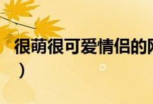 很萌很可爱情侣的网名（比较可爱的情侣网名）