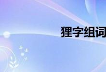狸字组词（狸的意思）