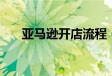 亚马逊开店流程（开亚马逊店的教程）