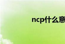 ncp什么意思（ncp简介）