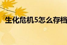 生化危机5怎么存档（生化危机5如何存档）