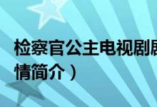检察官公主电视剧剧情（检察官公主电视剧剧情简介）